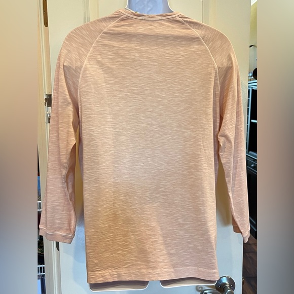 AGAVE DENIM long sleeve Henley Jersey 4 button shirt Medium Spanish Villa - Picture 5 of 16